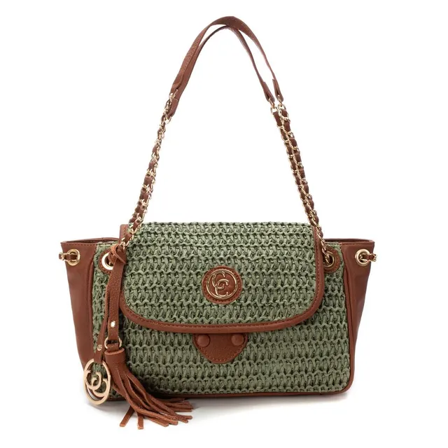 Carmela 18612703 sac vert rafia 23x37x12 cm