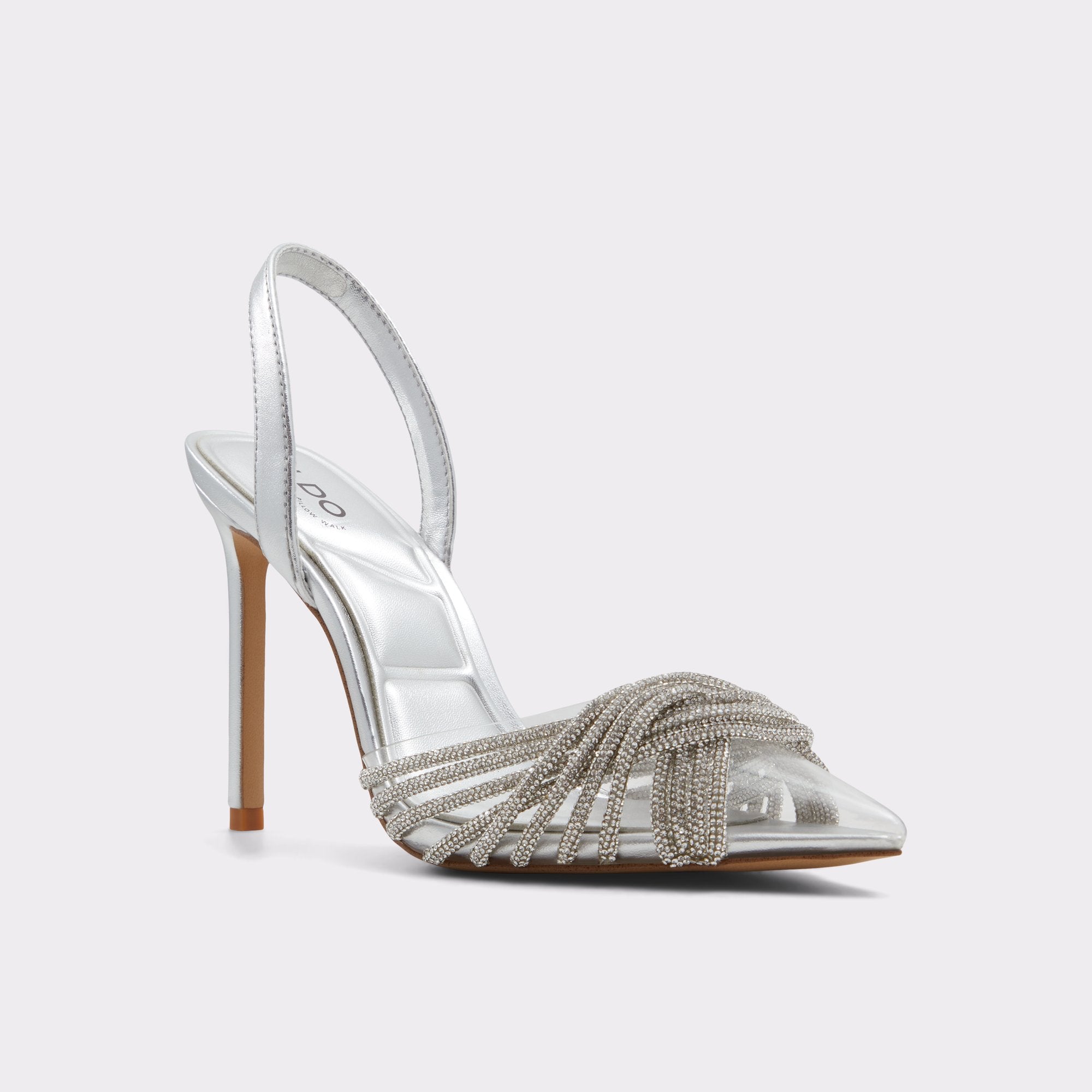 ALDO Bethy escarpins slingback argentés