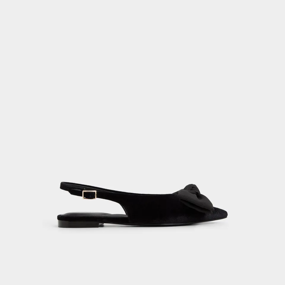 ALDO Festive escarpins nœud suède slingback
