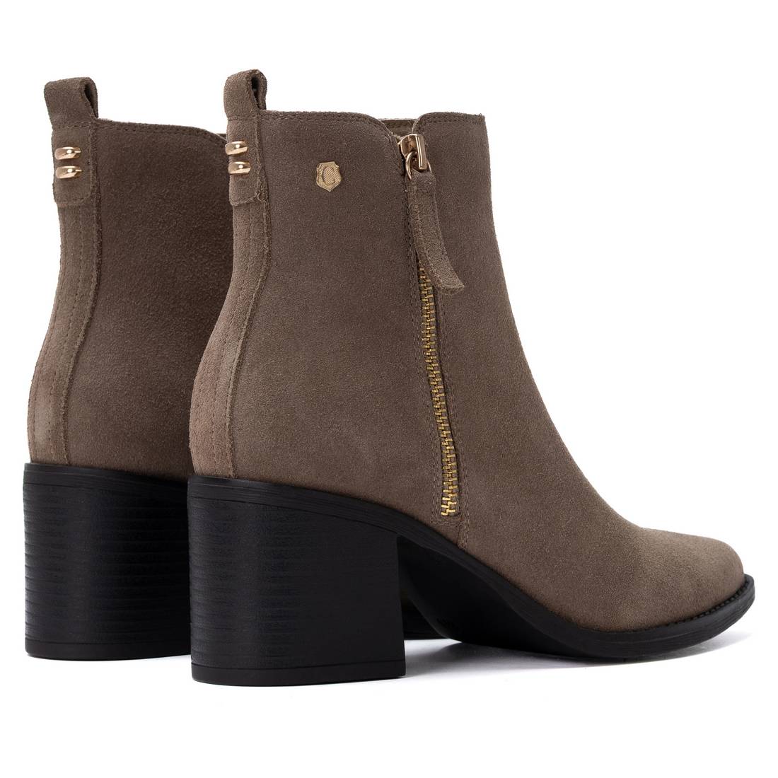 Carmela 164257 16425703 bottine taupe talon moyen