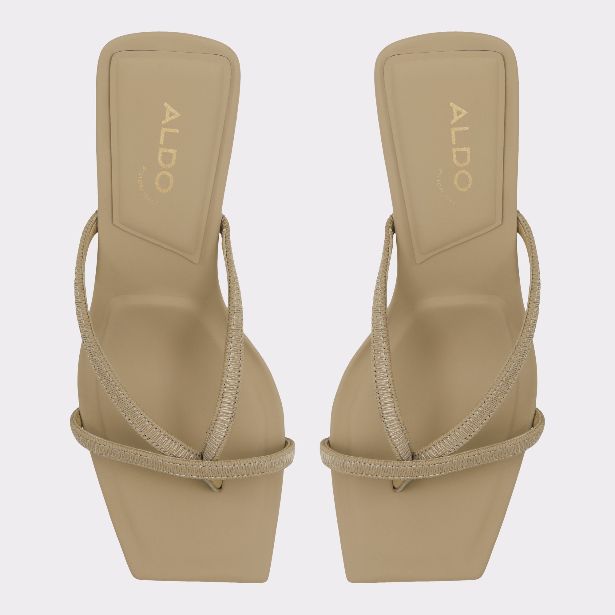 ALDO Sanne sandales à talon à brides beiges