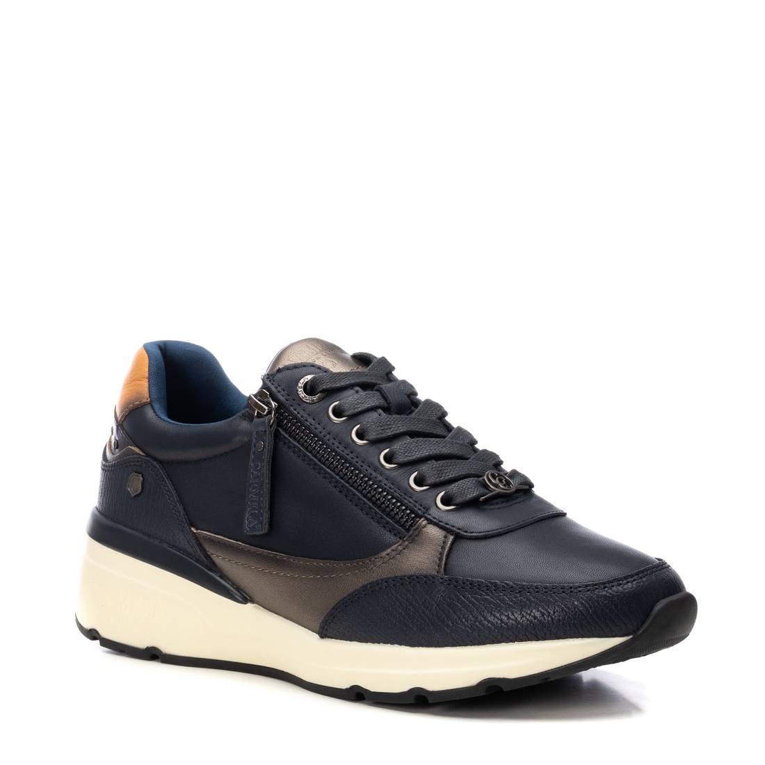 Carmela 16182504 sneakers femme bleu marine cuir
