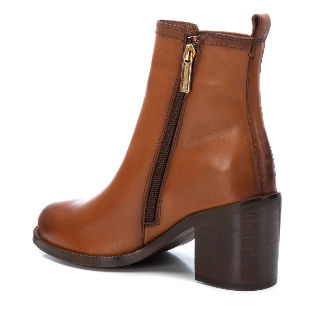 Carmela 16101902 bottines cuir marron talon 7 cm