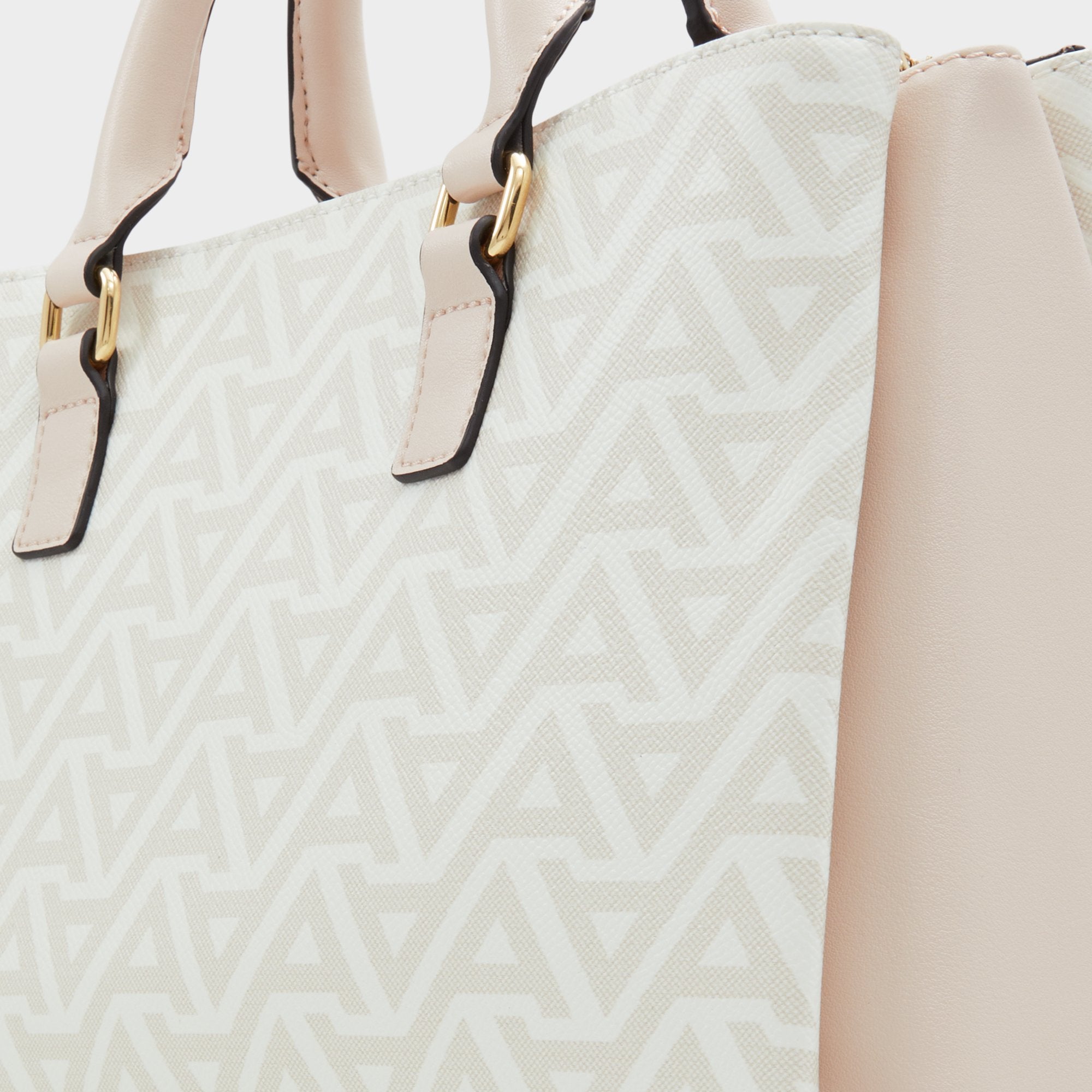 ALDO Harmonie sac cabas femme beige blanc