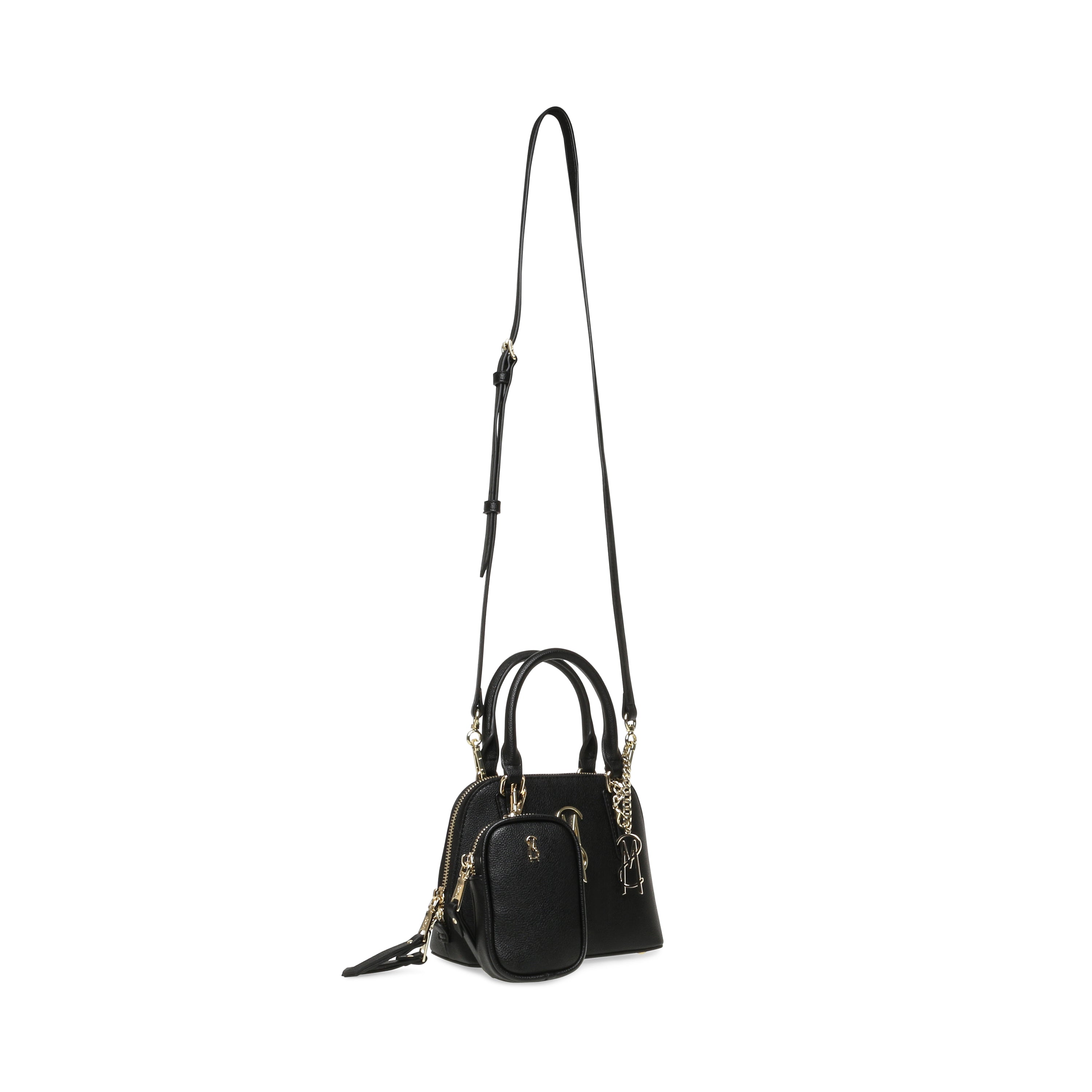 Steve Madden Bruling sac à main noir zippé