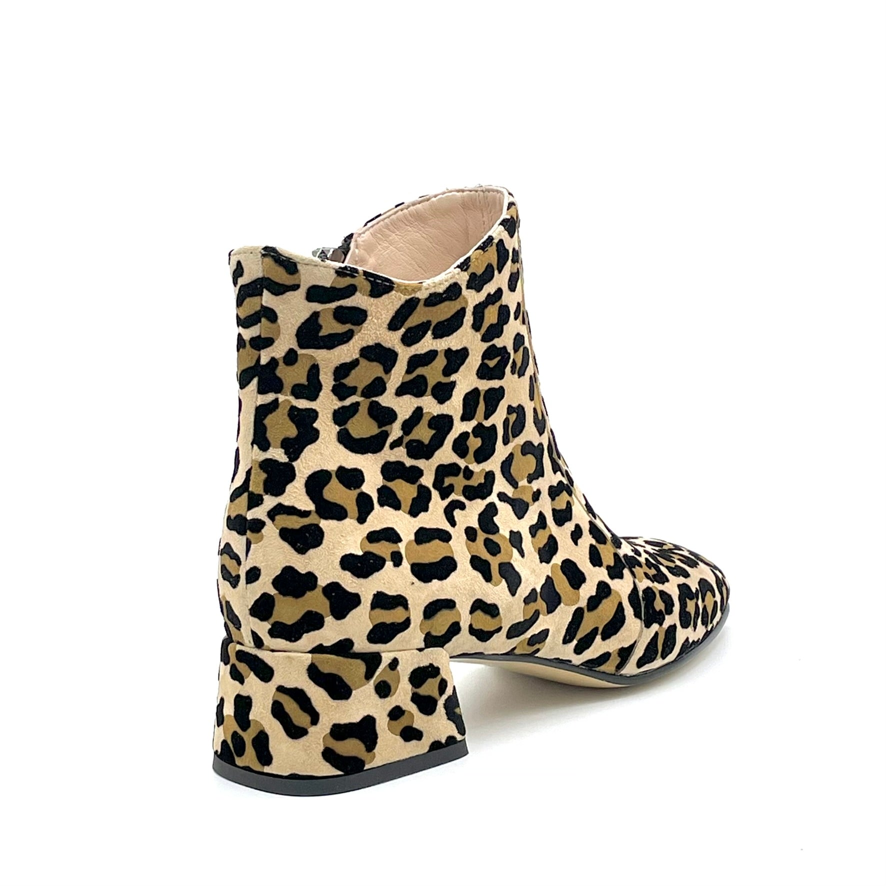 Elata 55546 bottine daim imprimé talon 3,5 cm pointure 37