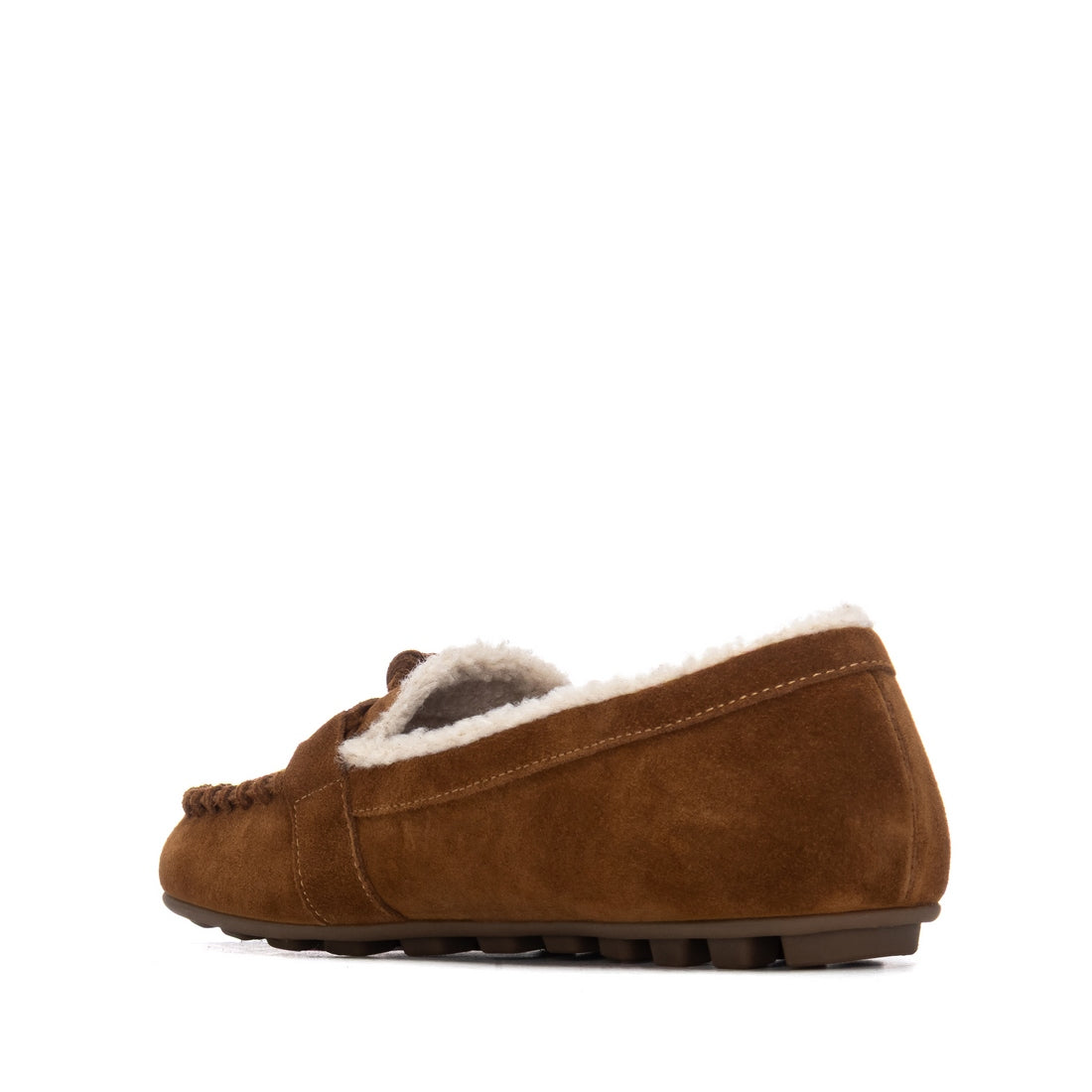 Carmela 16428901 mocassin femme suède camel chaud