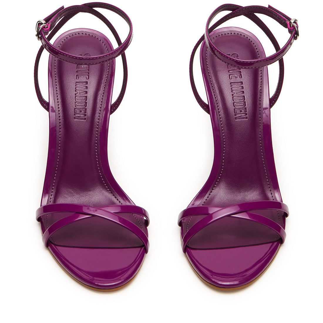 Steve Madden Jypsey sandales fuchsia verni talon 8 cm