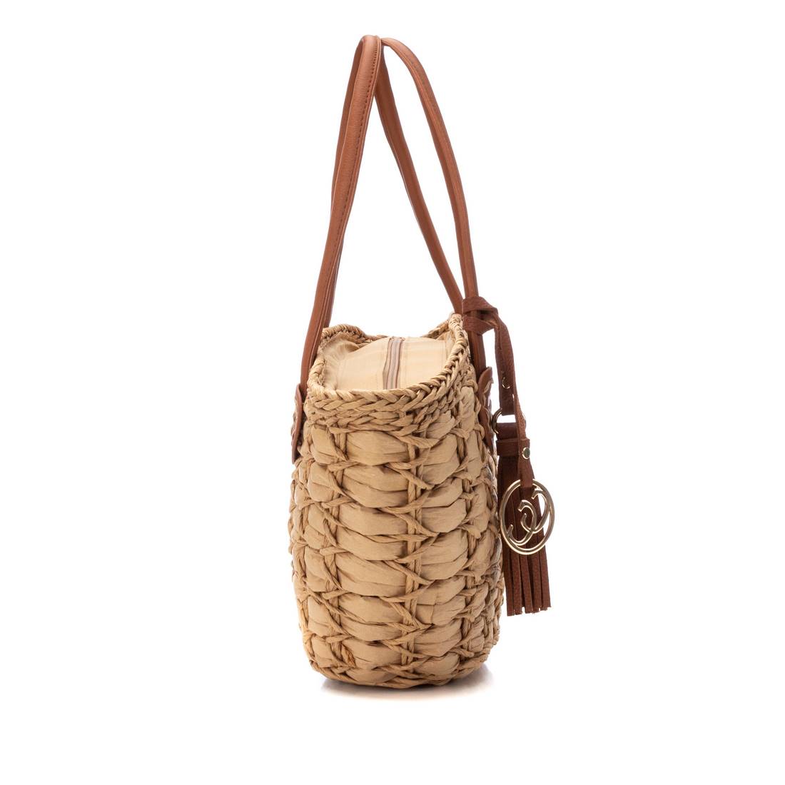 Carmela 18609801 sac femme marron raphia été