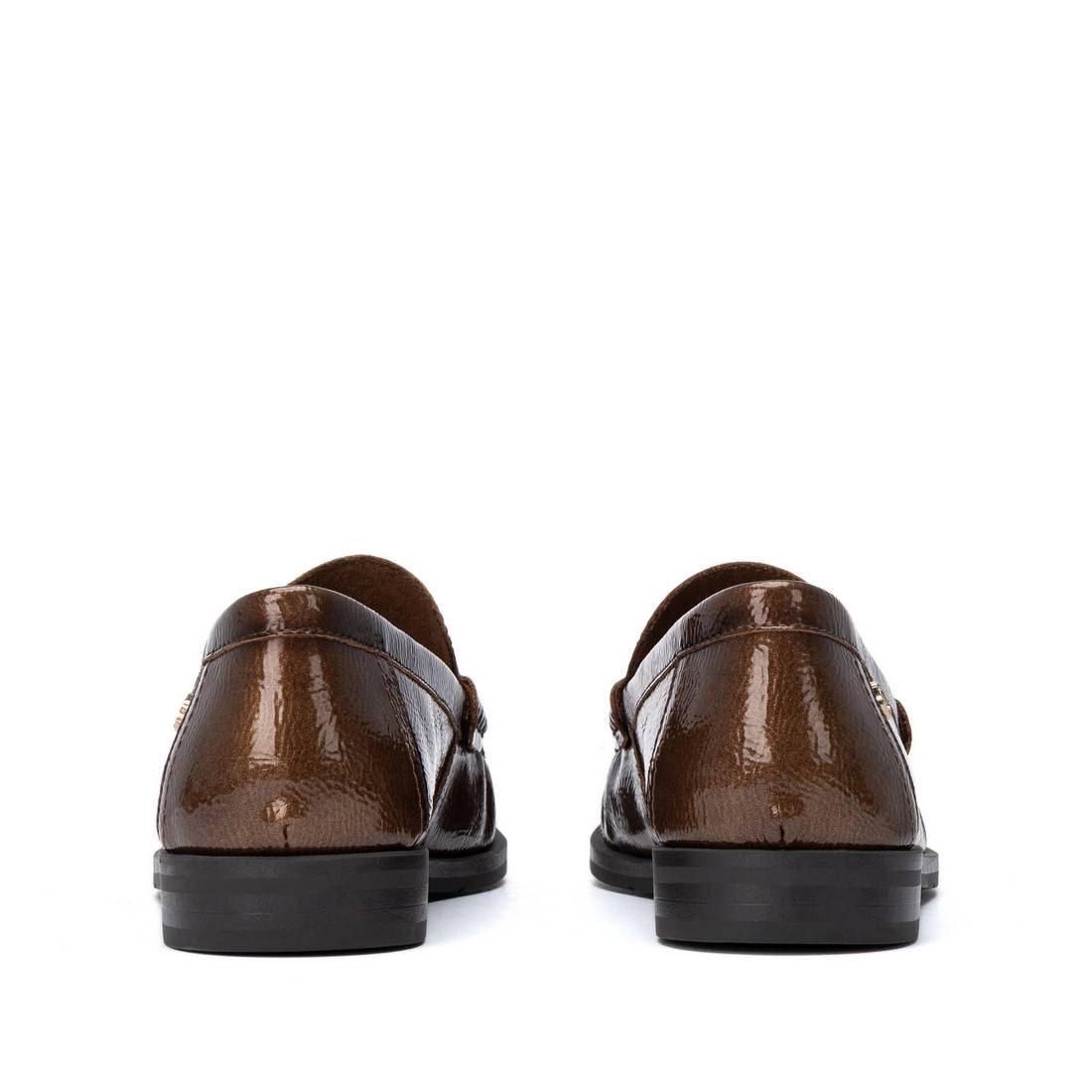 Carmela 16435703 mocassin verni taupe plat