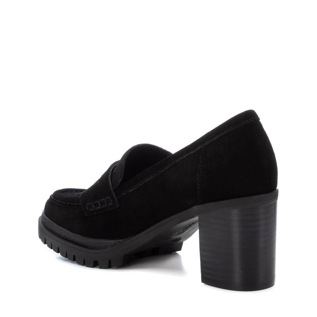 Carmela 16037101 mocassin femme noir serraje
