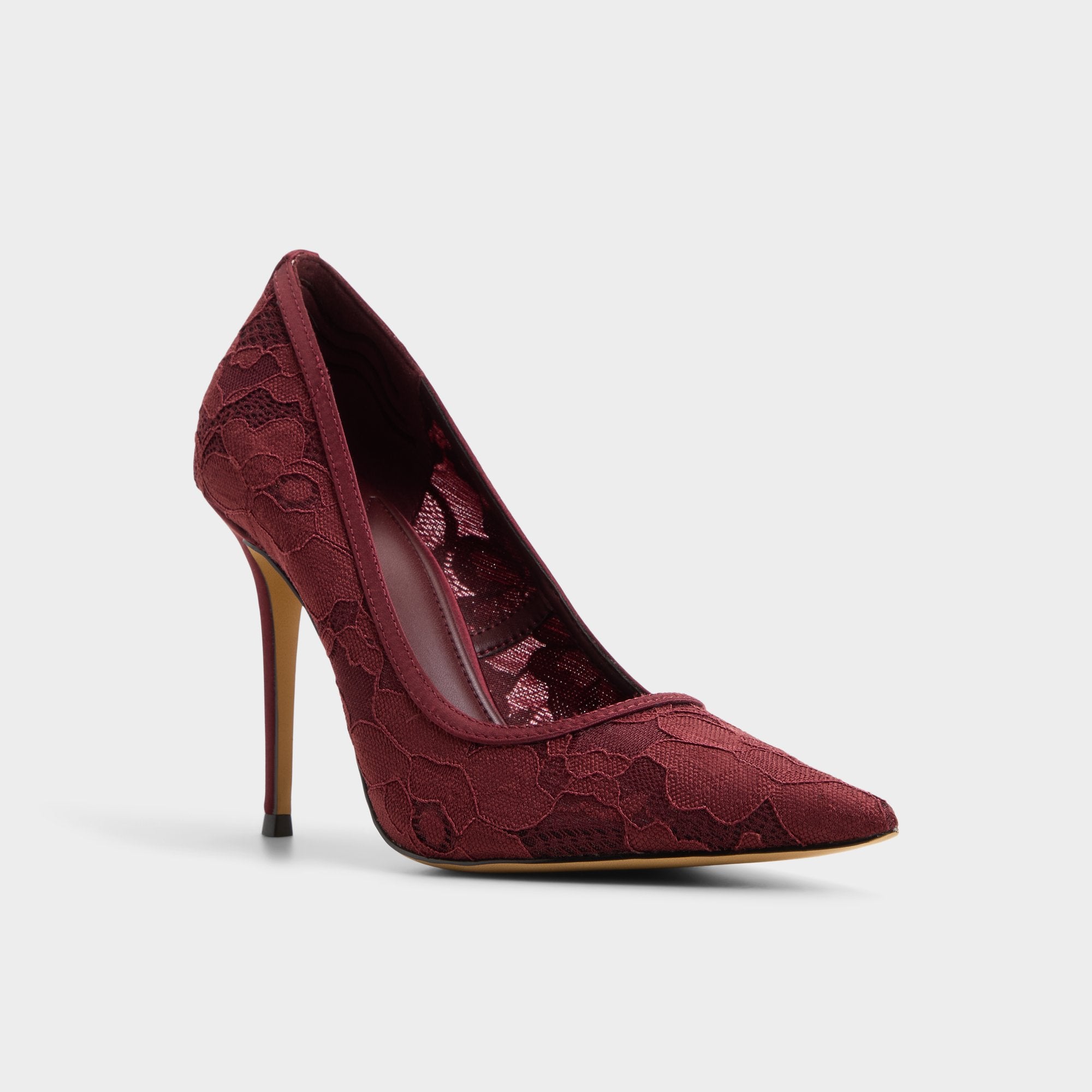 ALDO Starrla escarpins bordeaux talon haut soirée