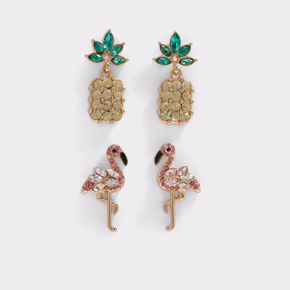 ALDO Hape boucles d'oreilles clous ananas