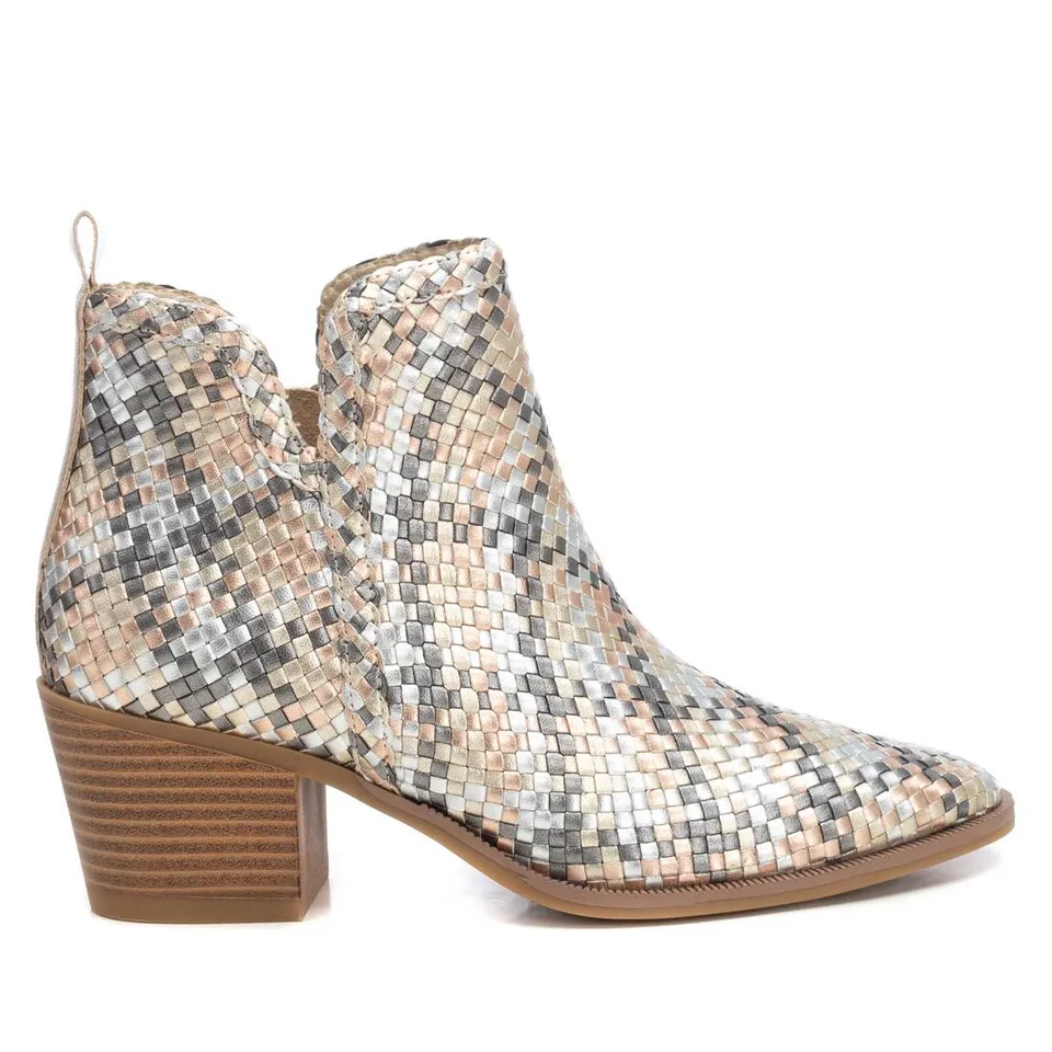 Carmela 16234202 bottine nude cuir talon moyen