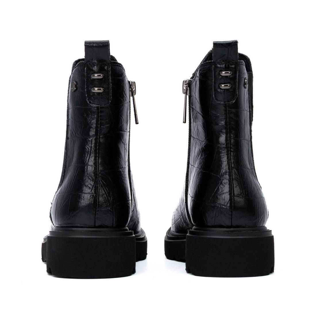 Carmela 16431001 bottines chelsea femme noir talon