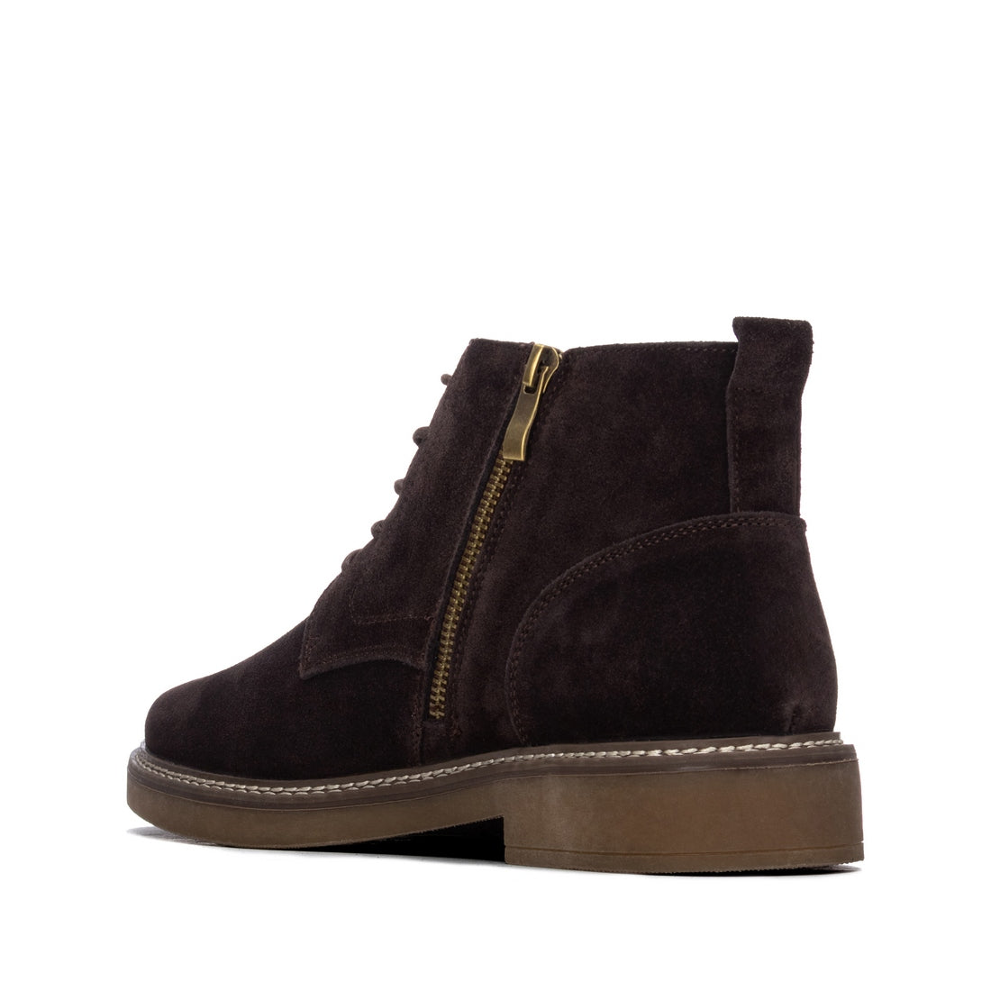 Carmela 16420302 bottines homme cuir marron lacets