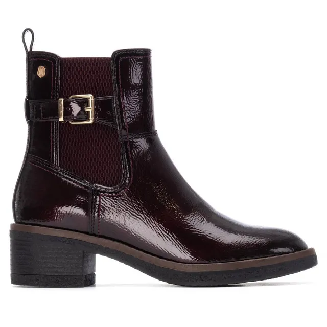 Carmela 16257902 bottine bordeaux talon verni