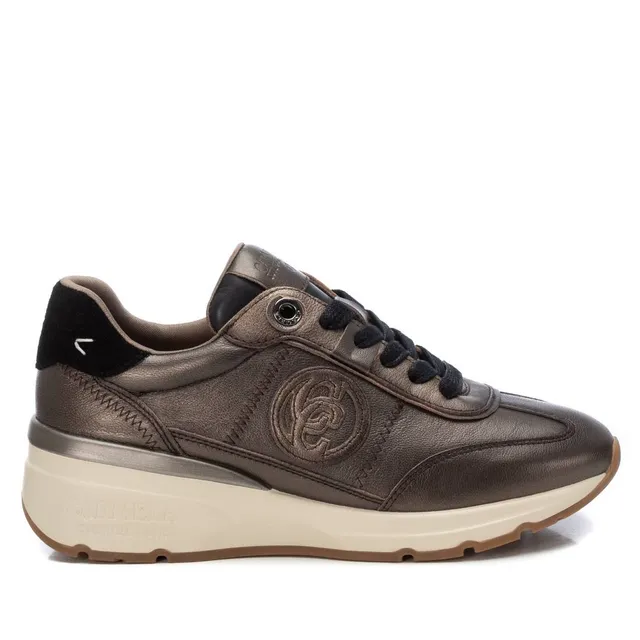 Carmela 16195502 baskets cuir gris