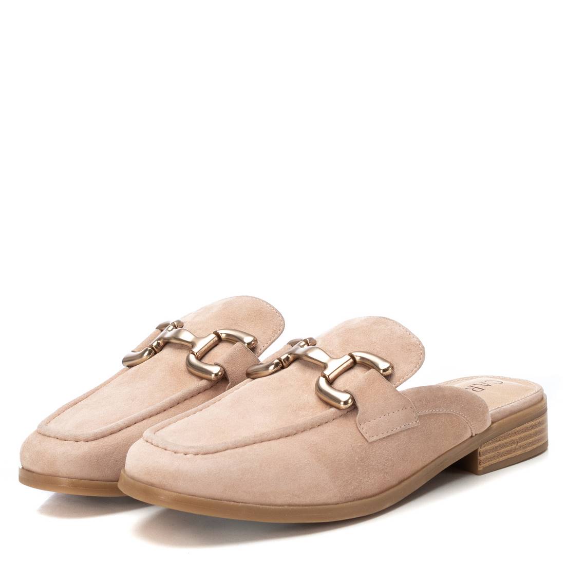 Carmela 16150504 sabot femme marron cuir suédé