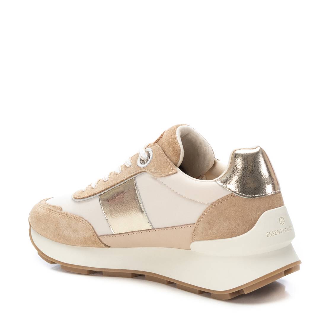 Carmela 16056006 basket femme or cuir lacets