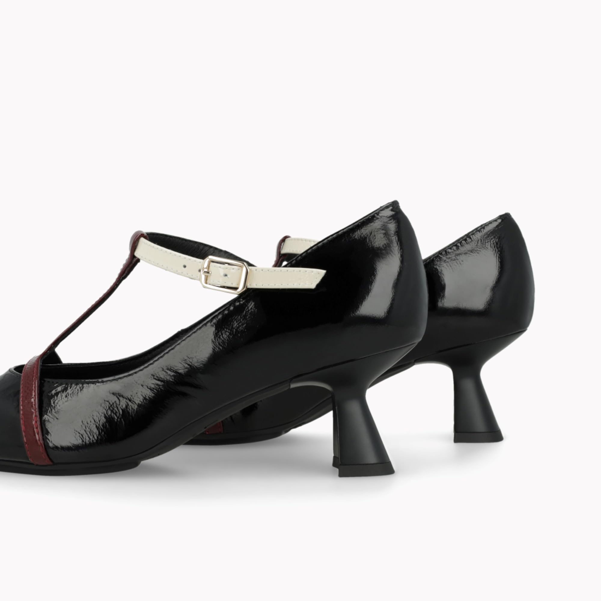 LODI KAL5577 escarpins noirs cuir véritable