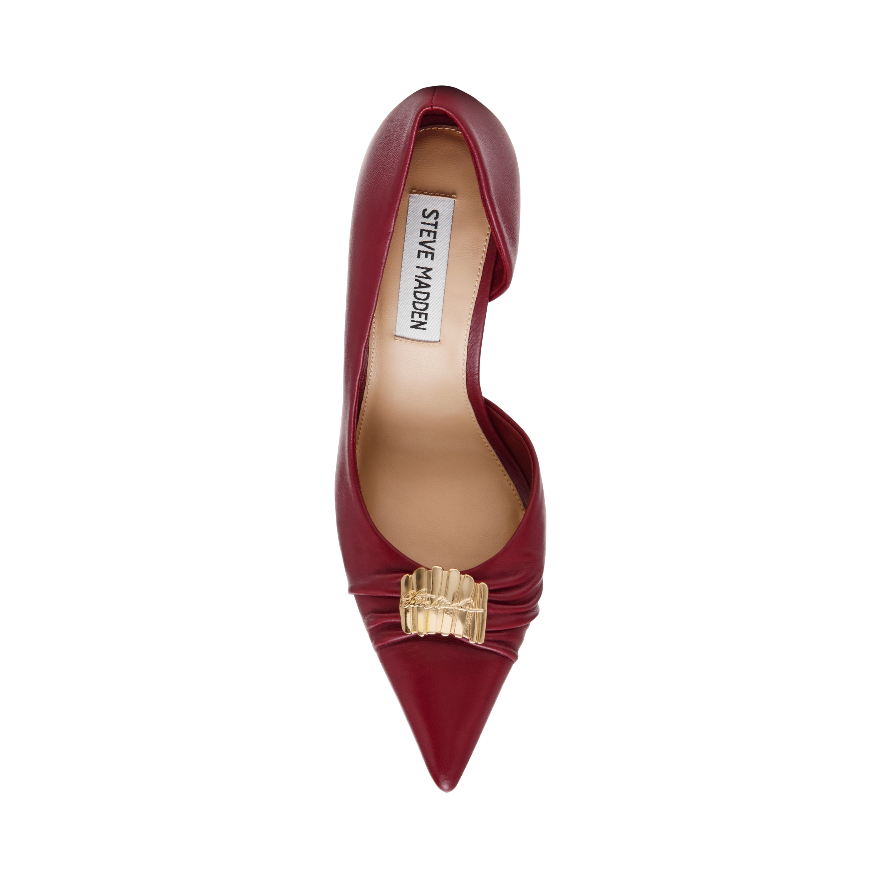 Steve Madden Admiral escarpins cerise cuir talon 7 cm