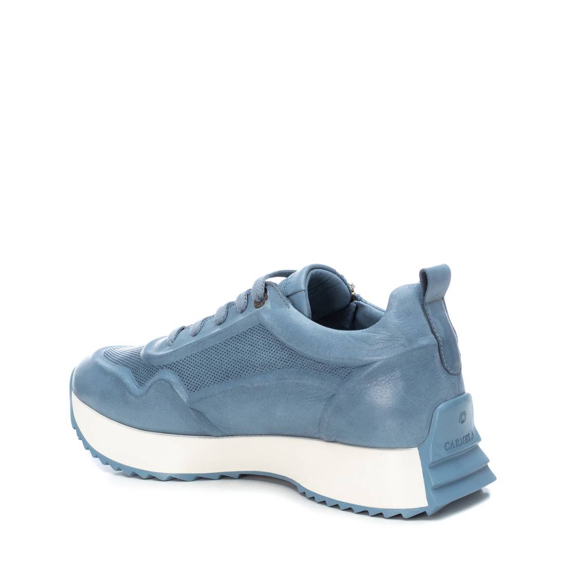 Carmela 160670 16067005 baskets cuir bleu
