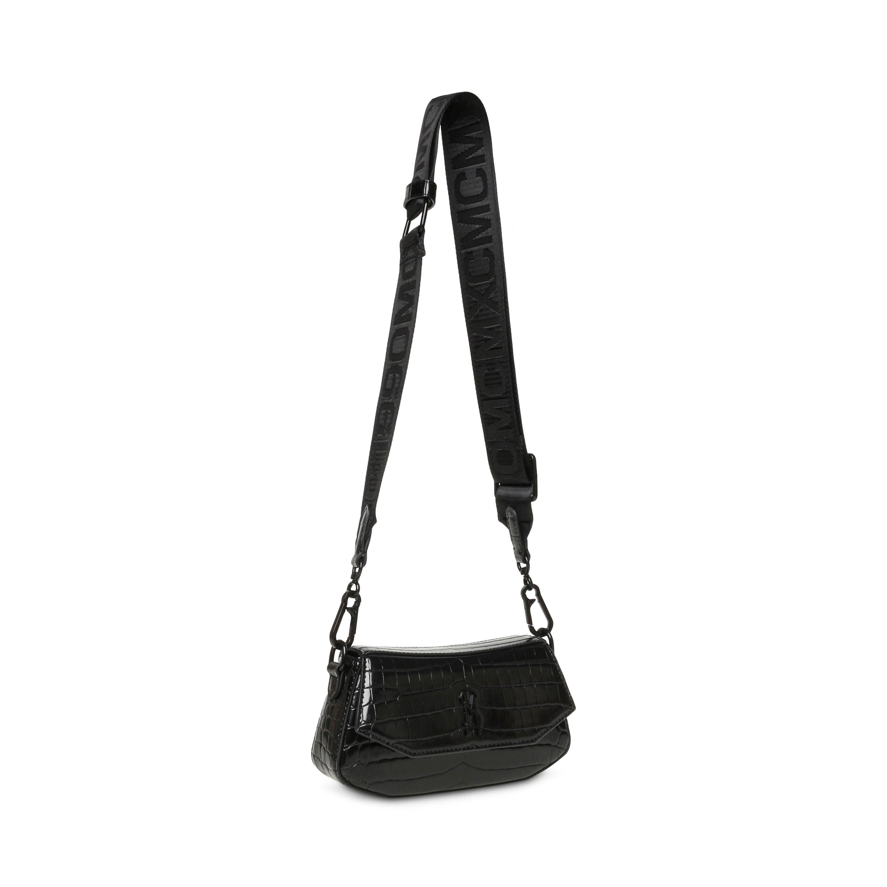 Steve Madden Btaiga-E sac épaule noir rabat 21 cm