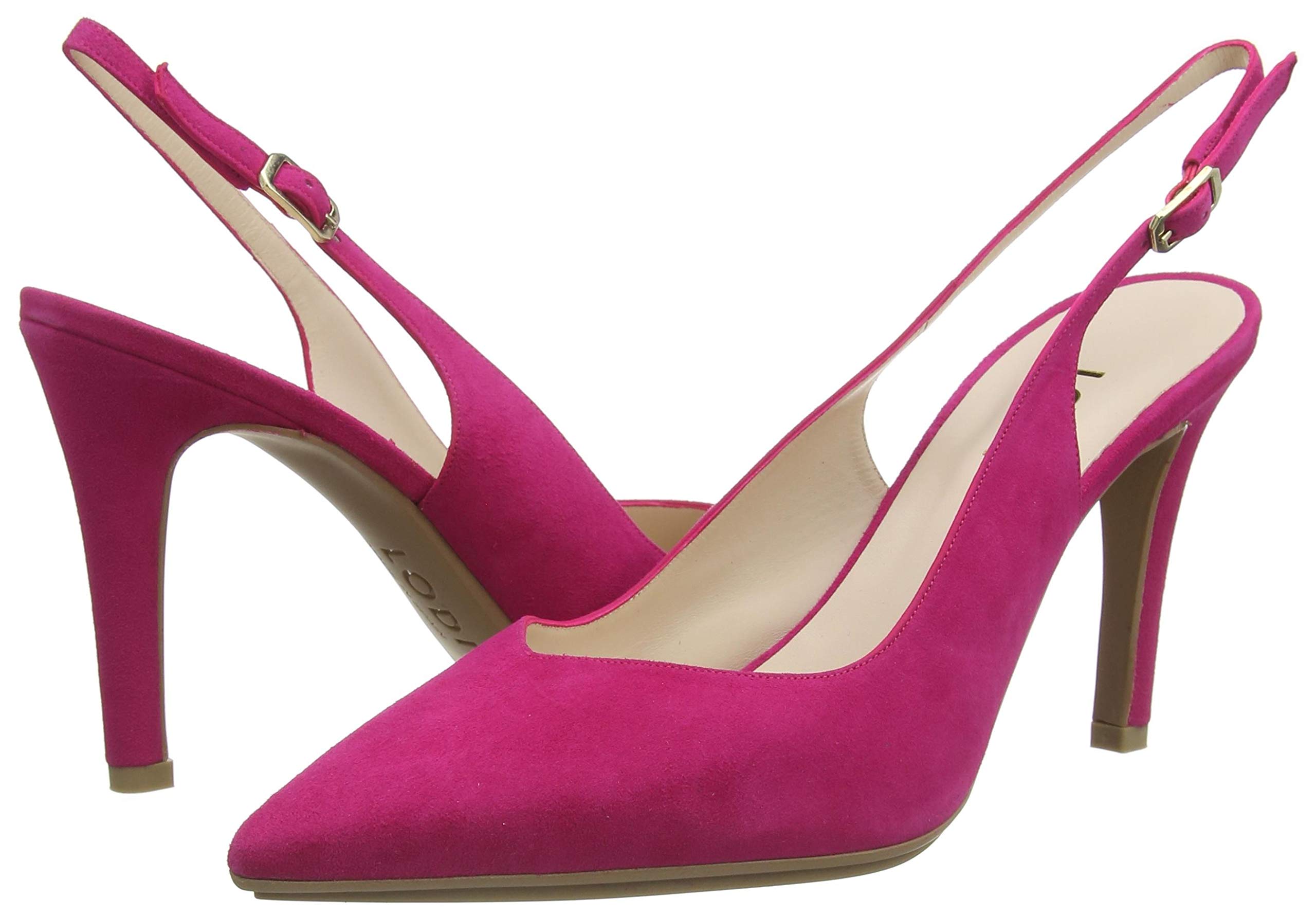 Lodi Raian-TP escarpins noir ouvert talon 9,5 cm