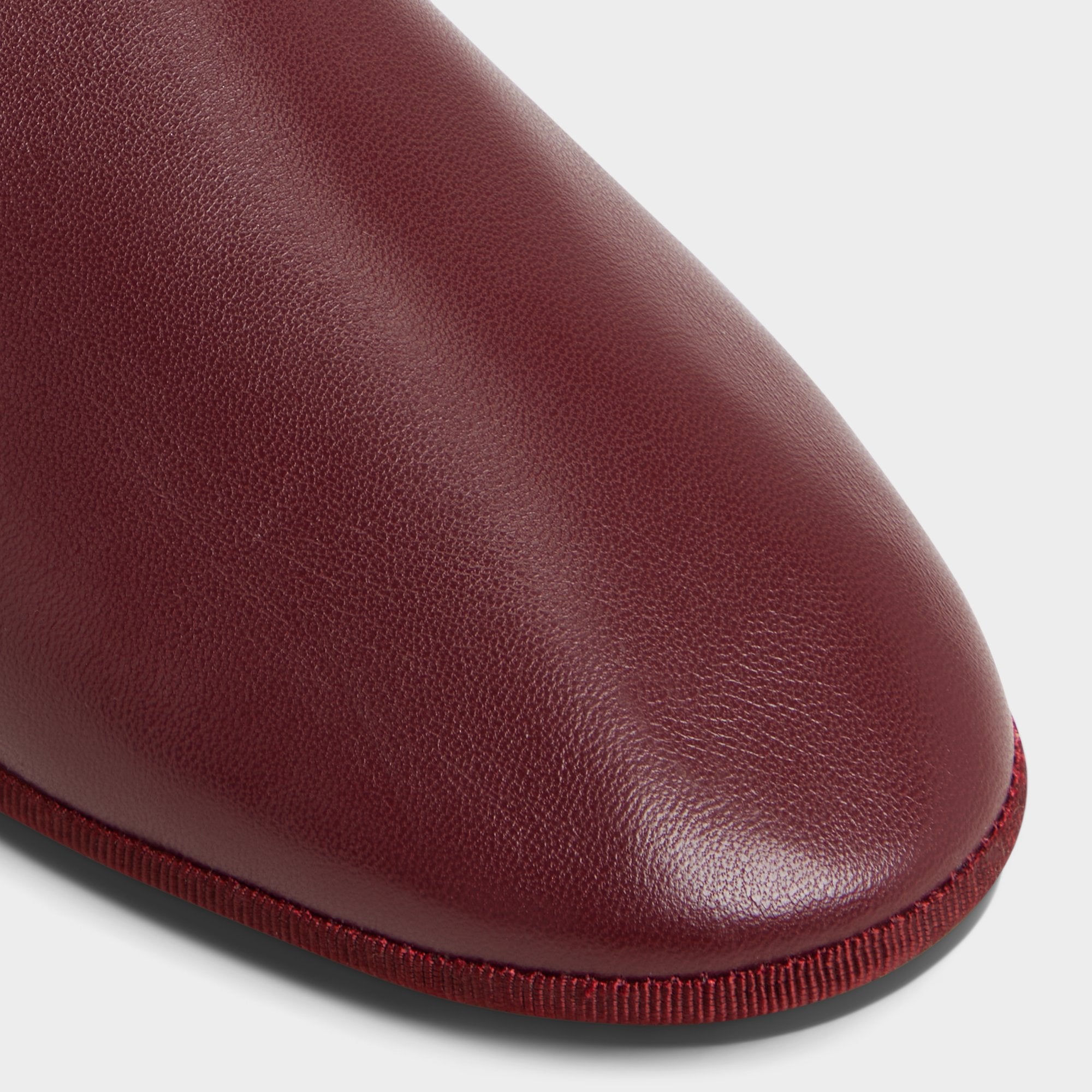 ALDO Aurabelle mocassins cuir bordeaux