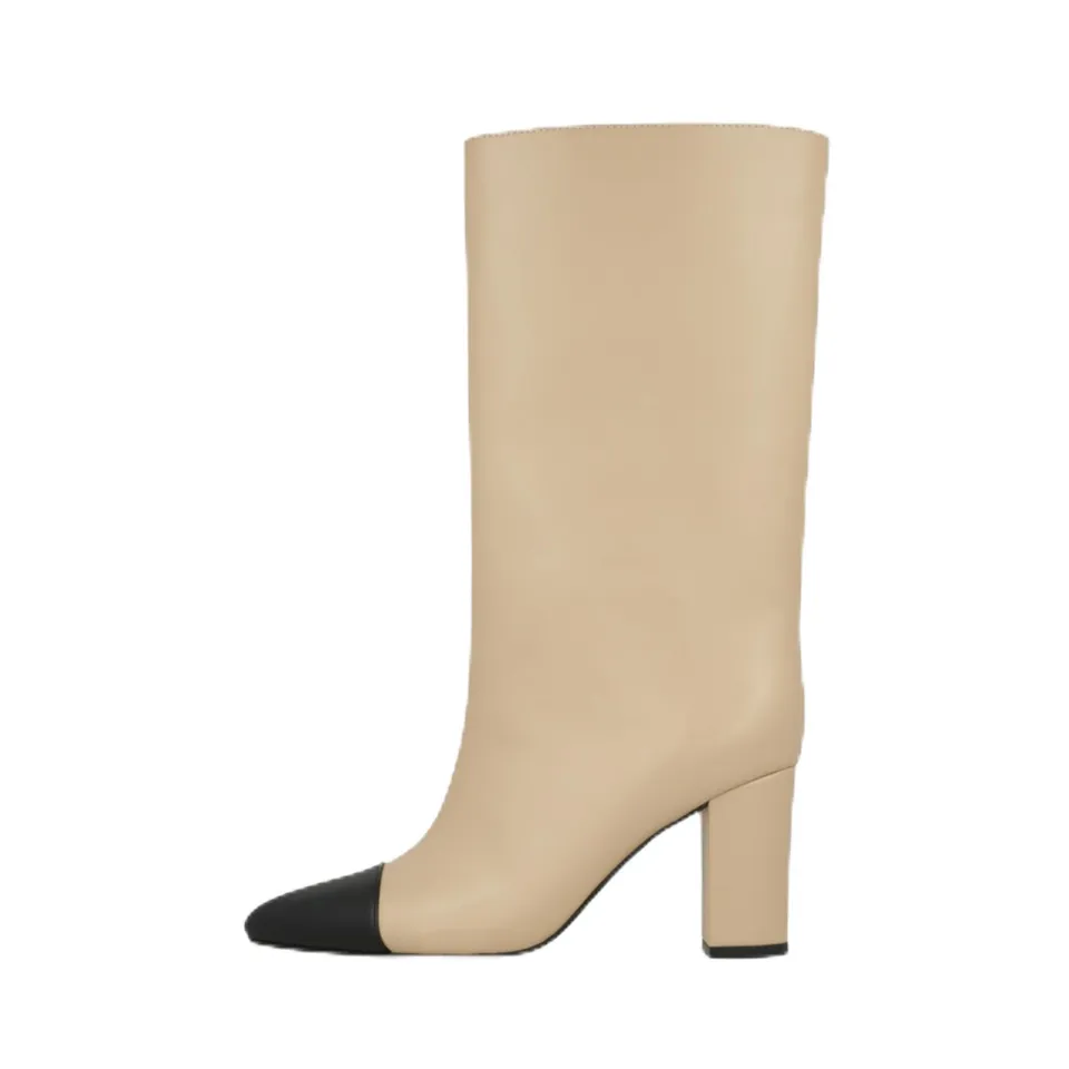 LODI A-Mallorca bottes beiges cuir véritable