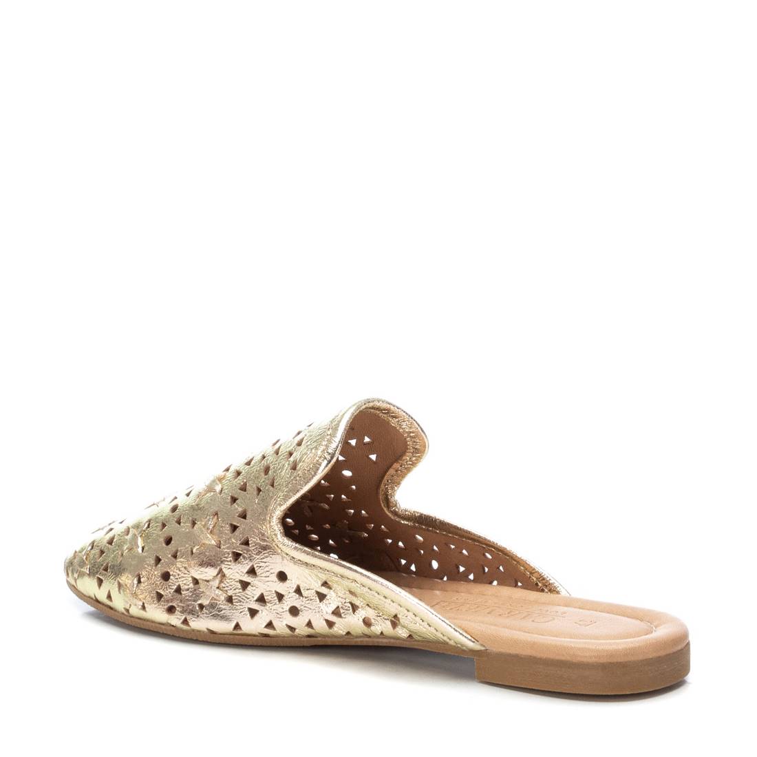 Carmela 16073408 mules femme doré cuir ajouré