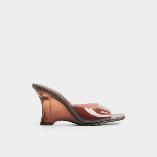 ALDO Lumina bottes talon compensé marron
