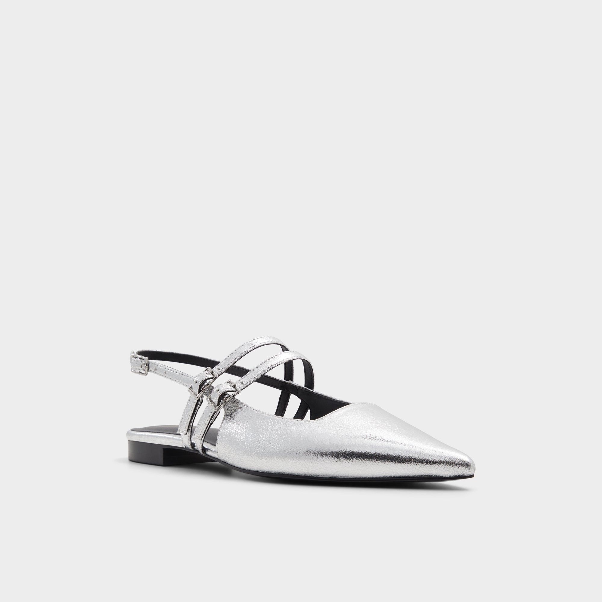 ALDO Tossa ballerines talon bloc métallisé