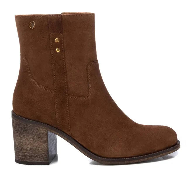Carmela 16197701 bottines femme marron daim talon 7 cm