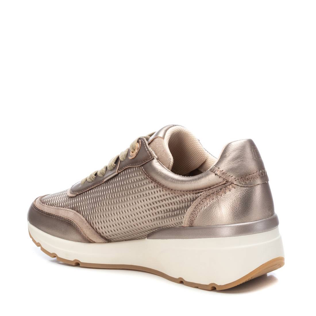 Carmela 16142001 basket cuir gris lacets