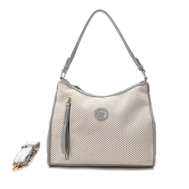 Carmela 18615001 sac cuir gris épaule