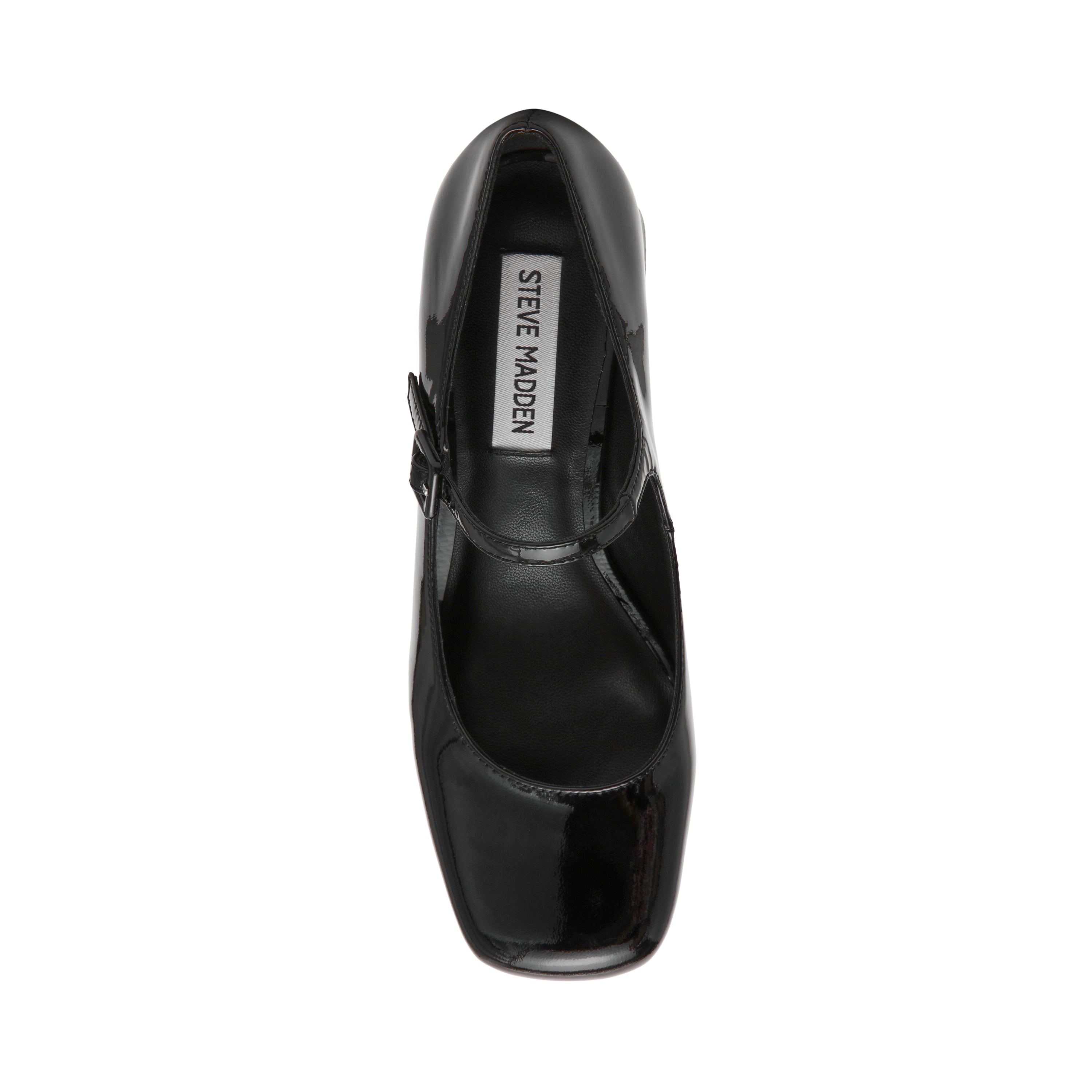 Steve Madden Darcey escarpins vernis noir talon 6 cm