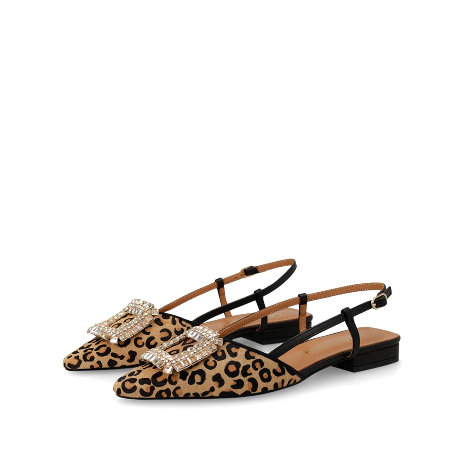 LODI BO5504-P ballerines marron cuir véritable
