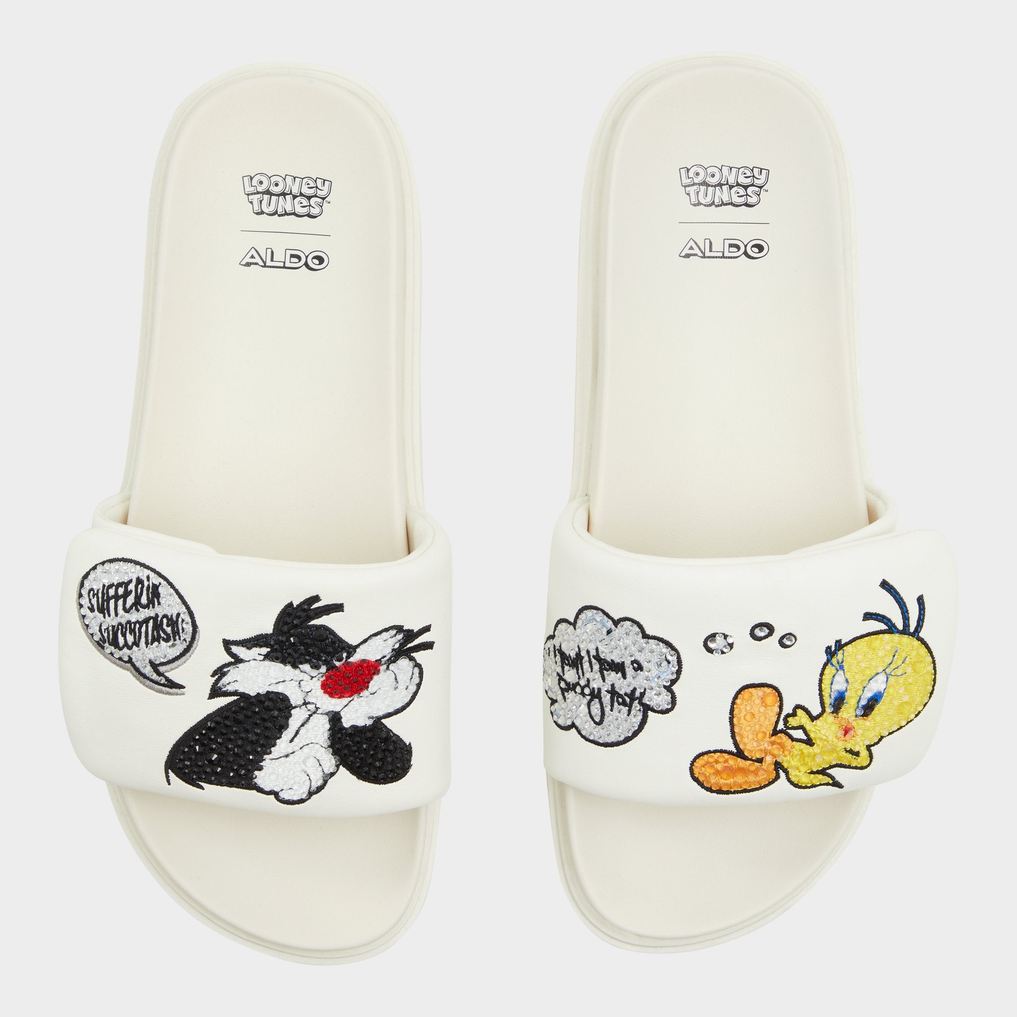 ALDO Ltslides claquettes fantaisie Looney Tunes