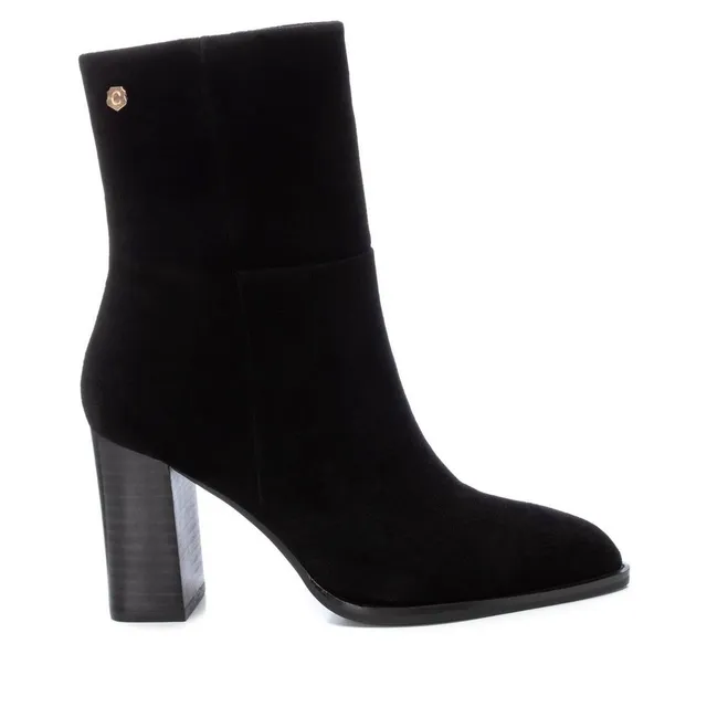 Carmela 16089701 bottines velours noir talon 9 cm