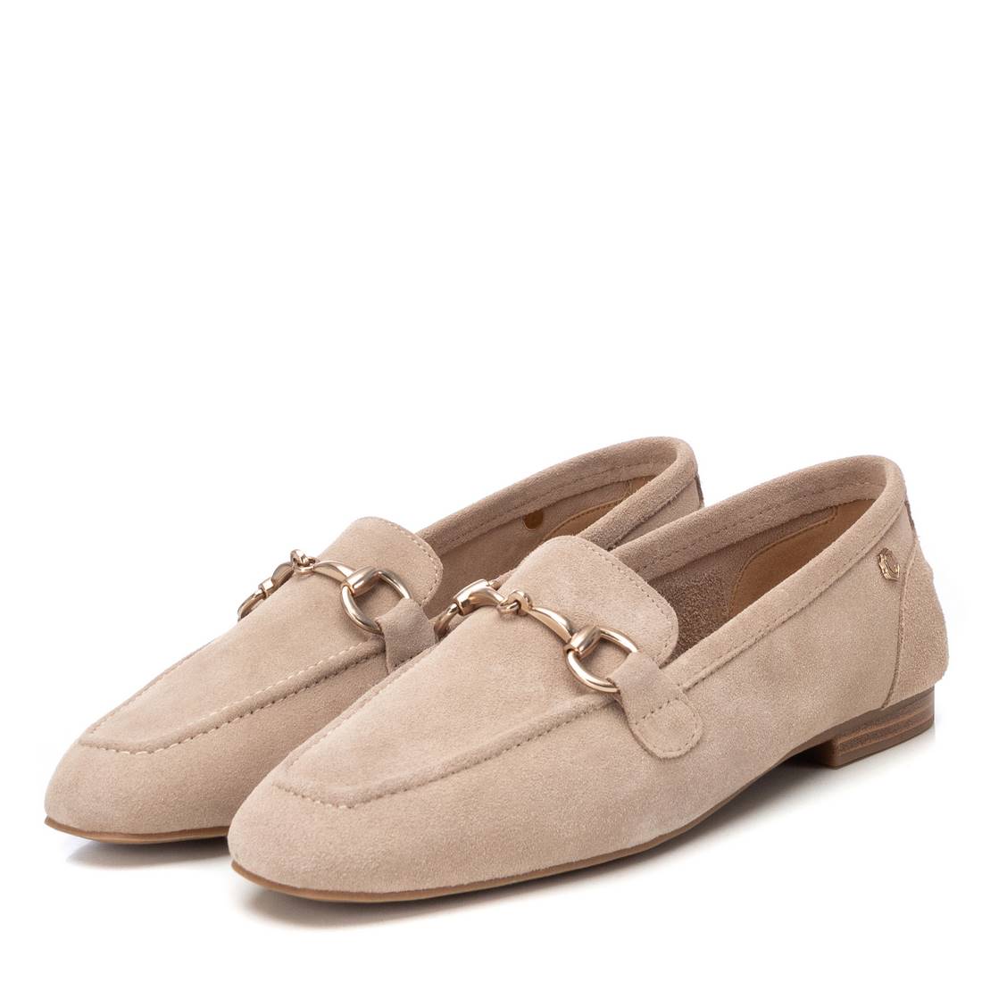 Carmela 16217501 mocassin femme cuir marron plat