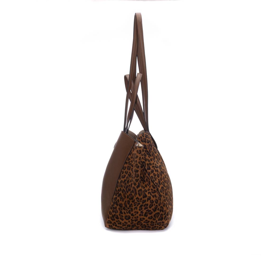 Carmela 18617901 sac shopper cuir léopard