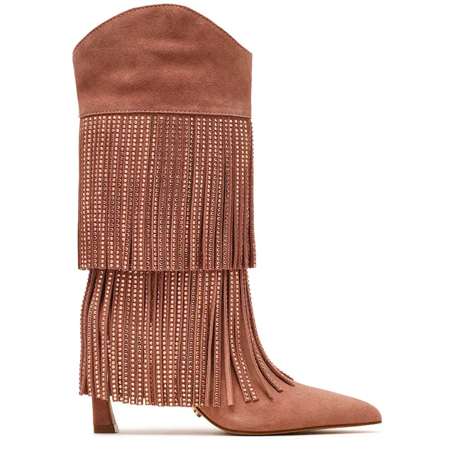 Steve Madden Torch-R bottines moka daim talon 8,5 cm