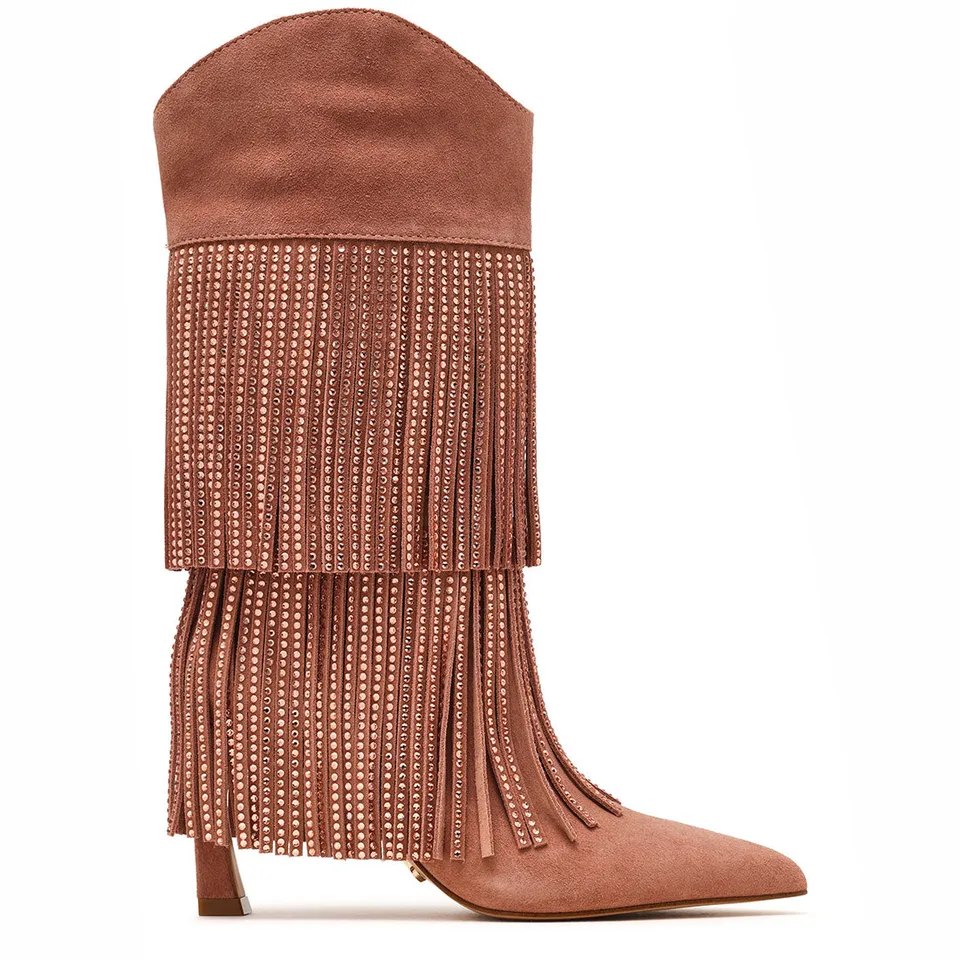Steve Madden Torch-R bottines moka daim talon 8,5 cm