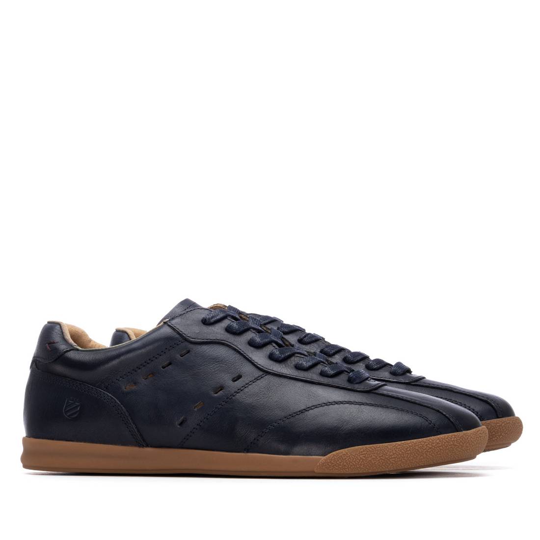 Carmela 16390202 basket cuir marine homme