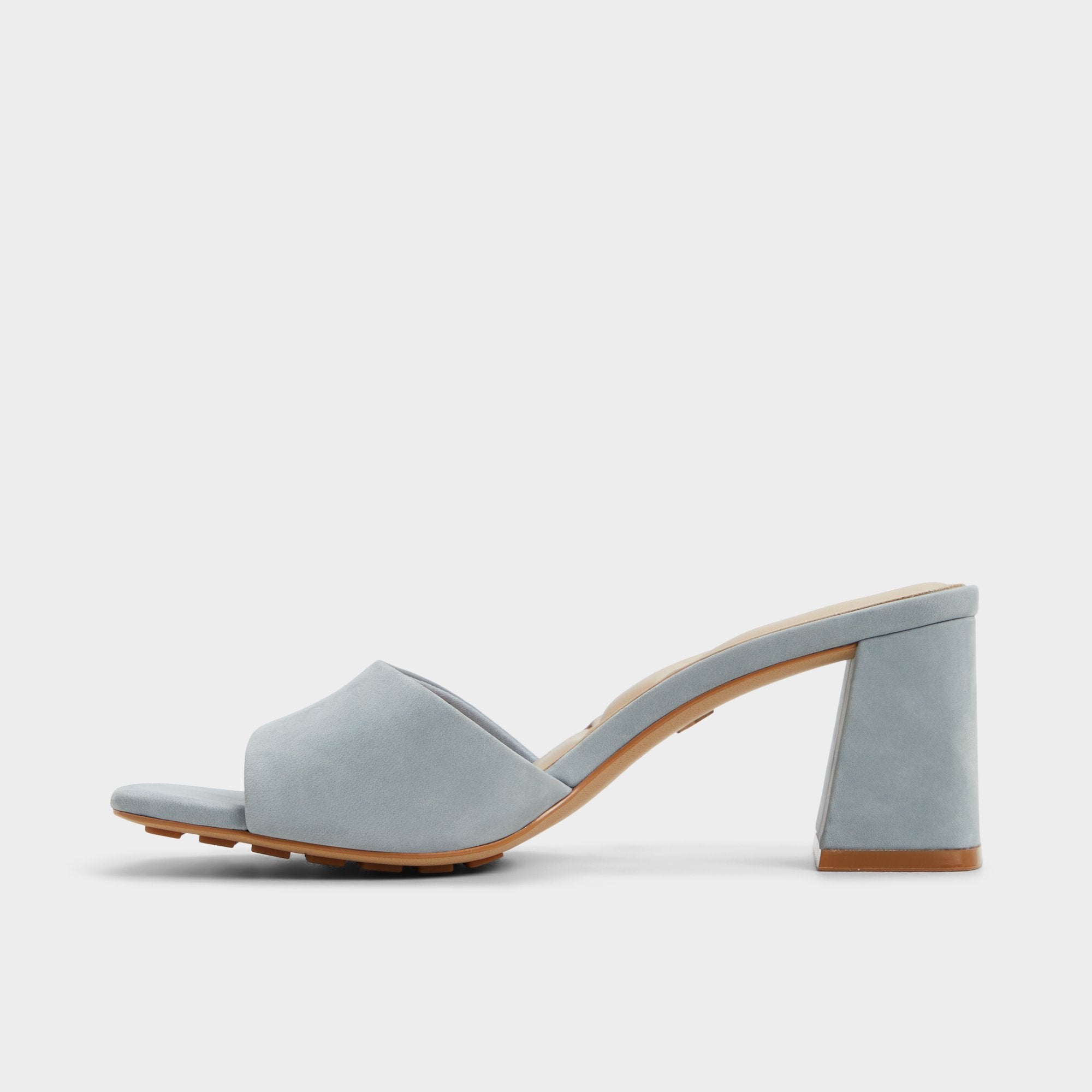 ALDO Tisha sandales bleues talon carré