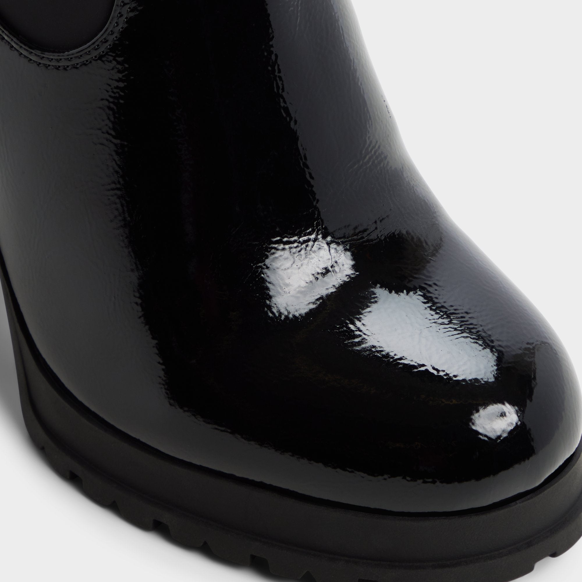 ALDO Bold bottines Chelsea vernies talon