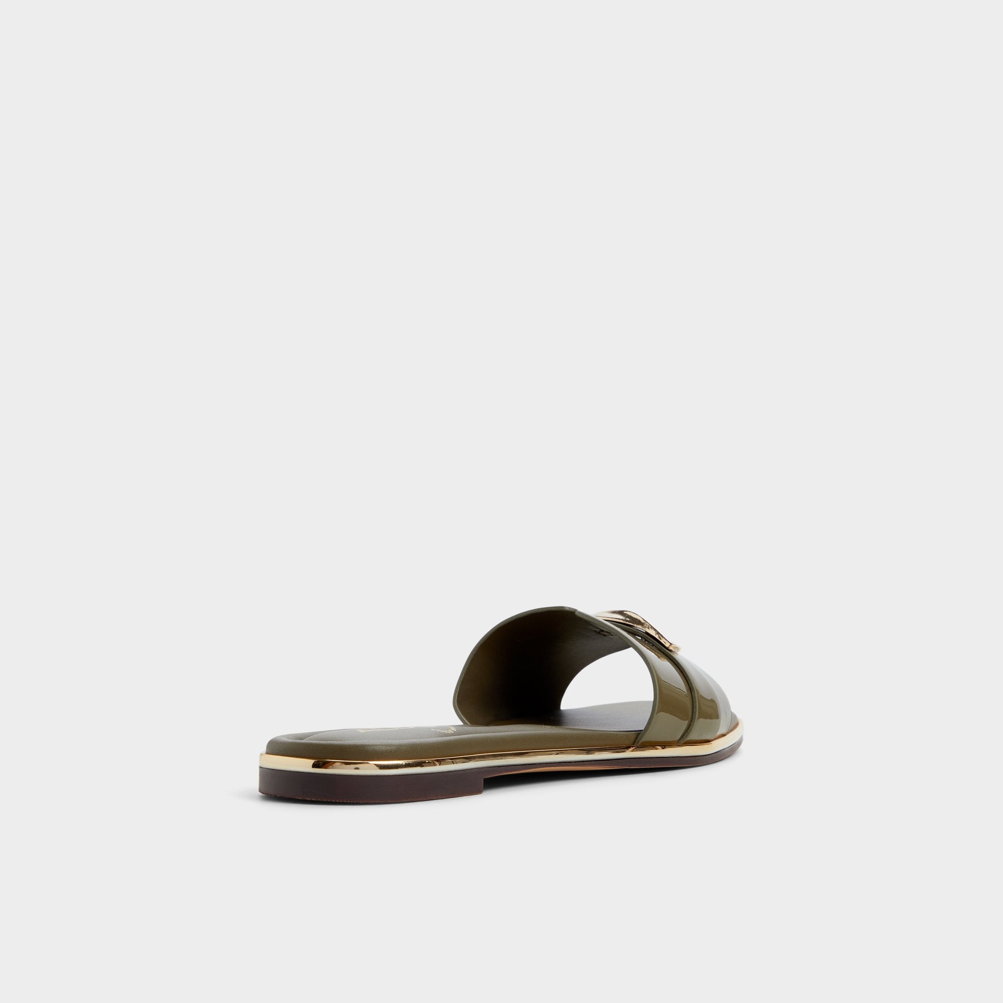 ALDO Darlina sandales plates vernis brides larges
