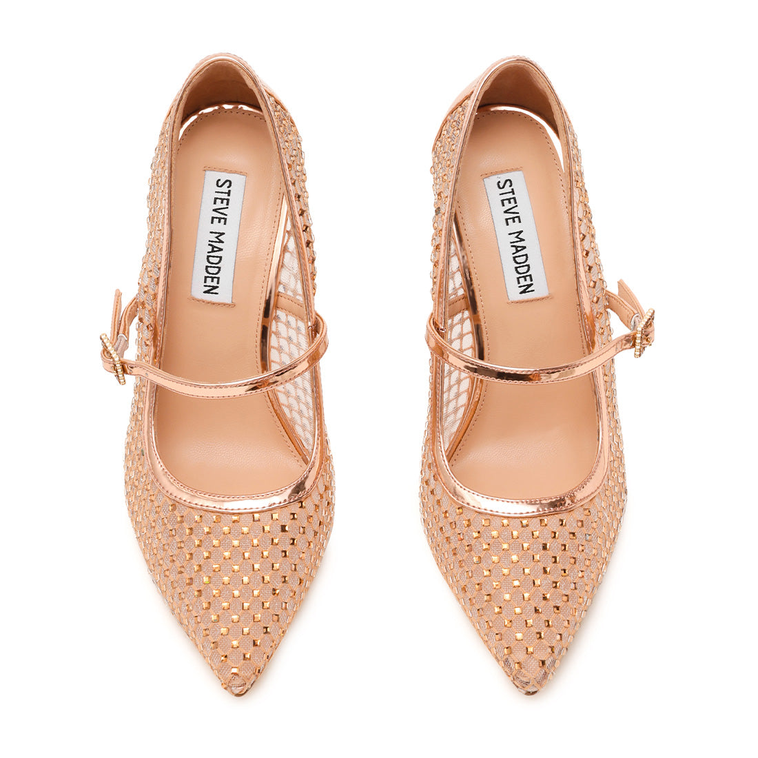 Steve Madden Stirring escarpins rose gold talon 10 cm